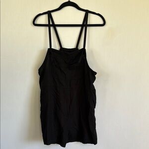 Old Navy Black short overalls